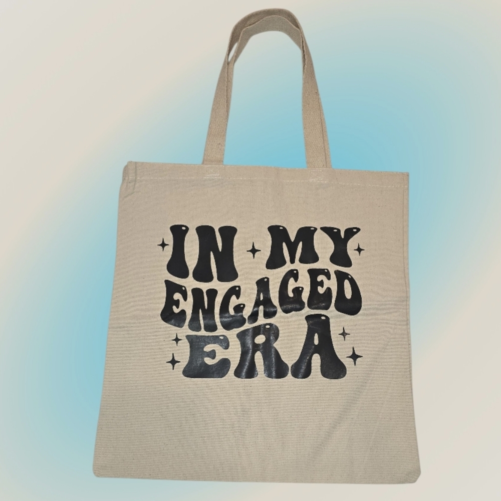 In My Engaged Era Canvas Tote Bag